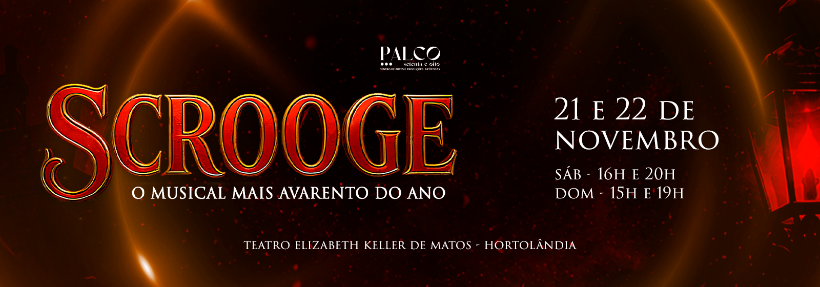 SCROOGE - O MUSICAL MAIS AVARENTO DO ANO
