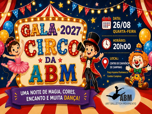 GALA 2026 - O CIRCO DA ABM