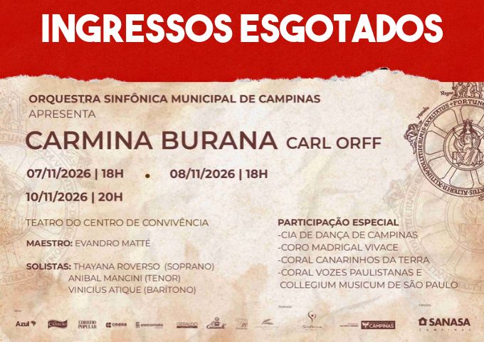 CONCERTO OSMC - CARMINA BURANA